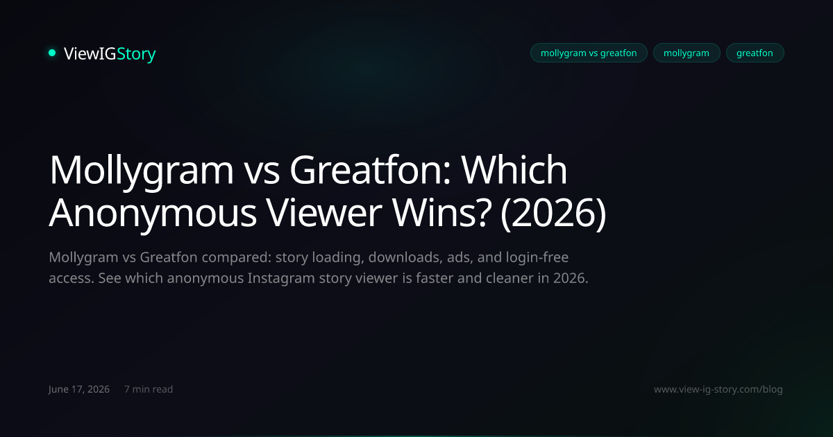 Mollygram vs Greatfon: Which Anonymous Viewer Wins? (2026)