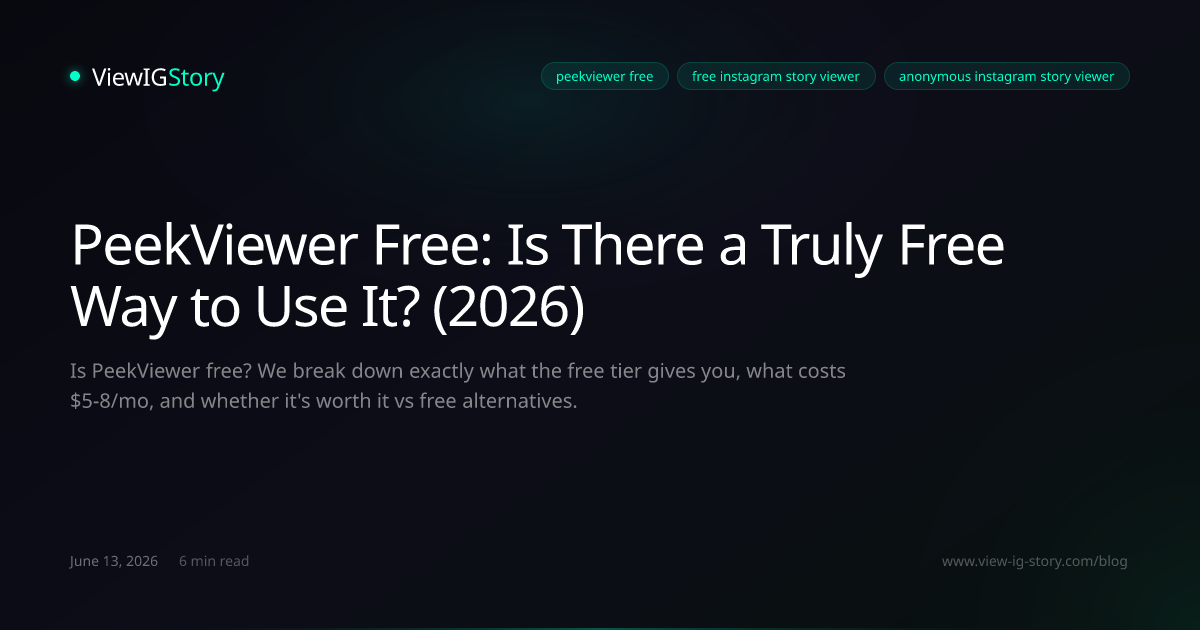 PeekViewer Free: Is There a Truly Free Way to Use It? (2026)
