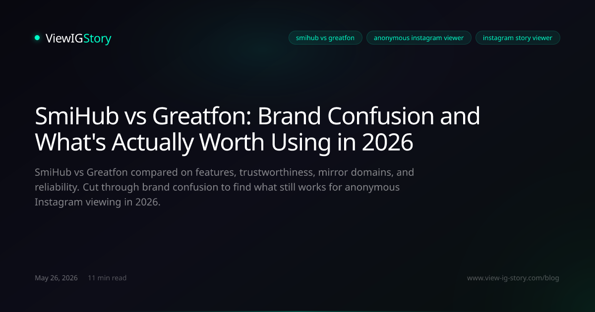 SmiHub vs Greatfon: Brand Confusion and What's Actually Worth Using in 2026