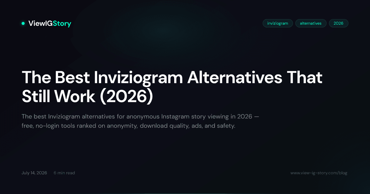 The Best Inviziogram Alternatives That Still Work (2026)