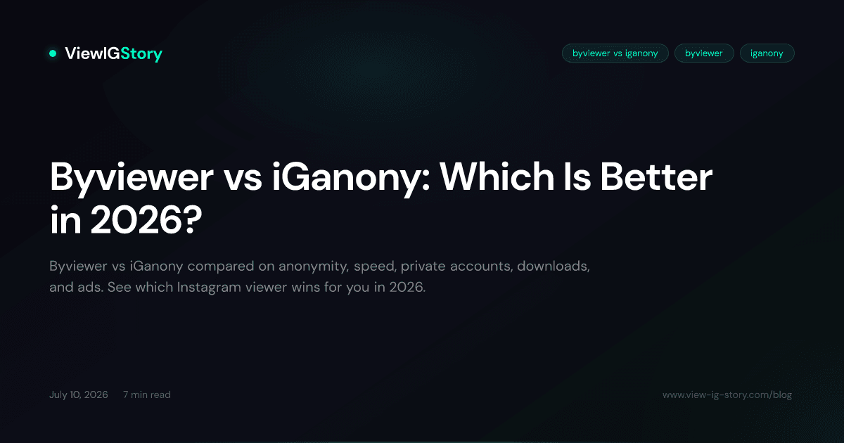 Byviewer vs iGanony: Which Is Better in 2026?