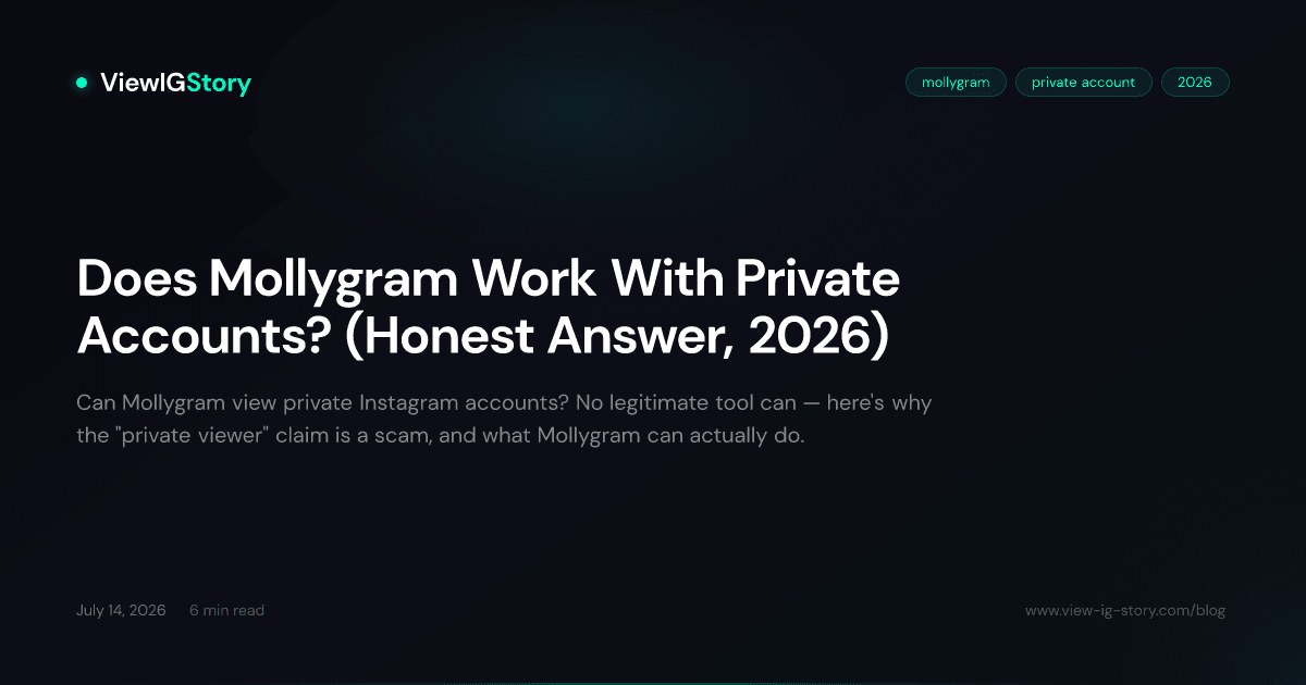 Does Mollygram Work With Private Accounts? (Honest Answer, 2026)