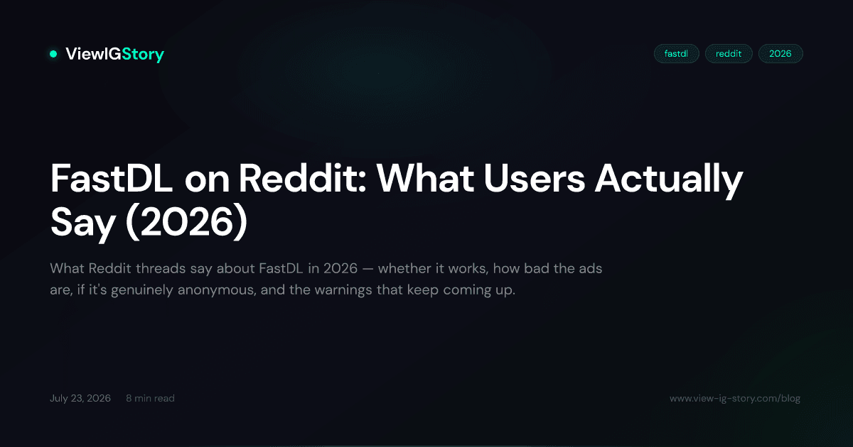 FastDL on Reddit: What Users Actually Say (2026)