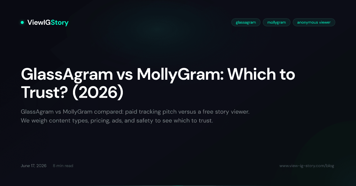 GlassAgram vs MollyGram: Which to Trust? (2026)