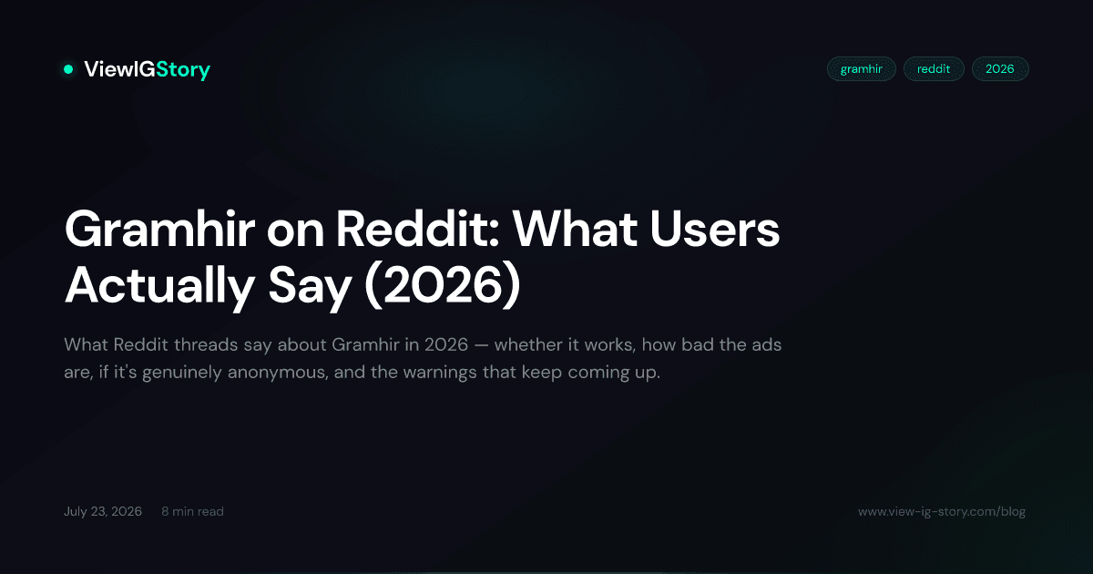 Gramhir on Reddit: What Users Actually Say (2026)
