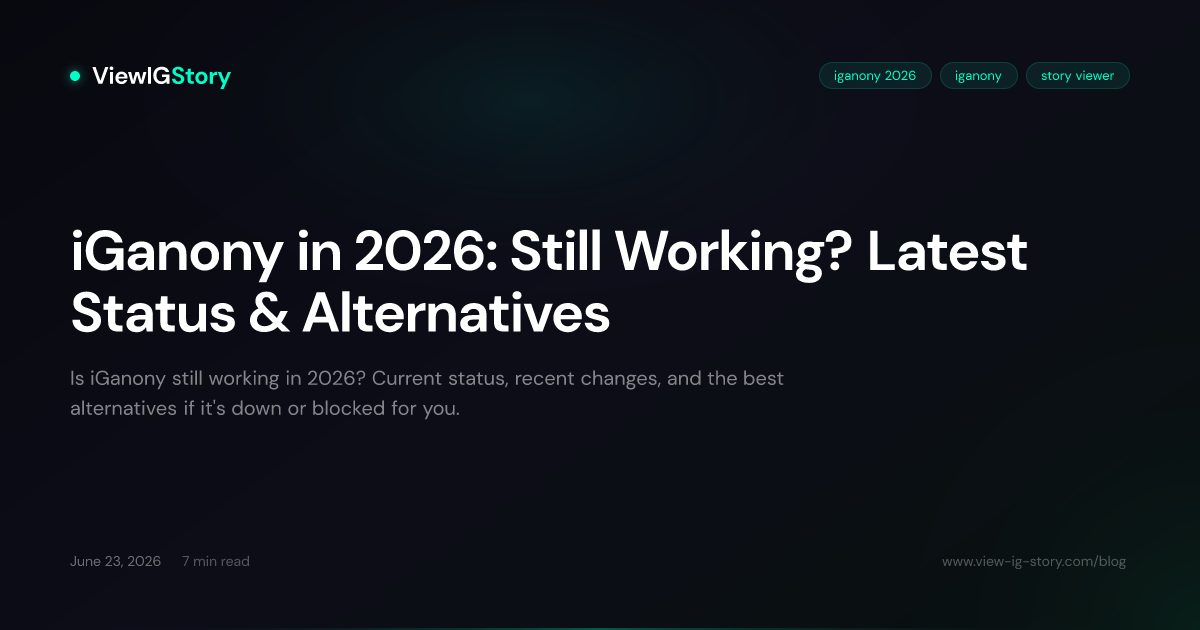 iGanony in 2026: Still Working? Latest Status & Alternatives