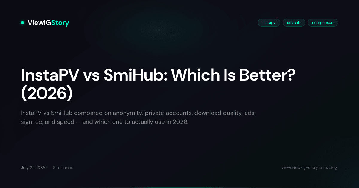 InstaPV vs SmiHub: Which Is Better? (2026)