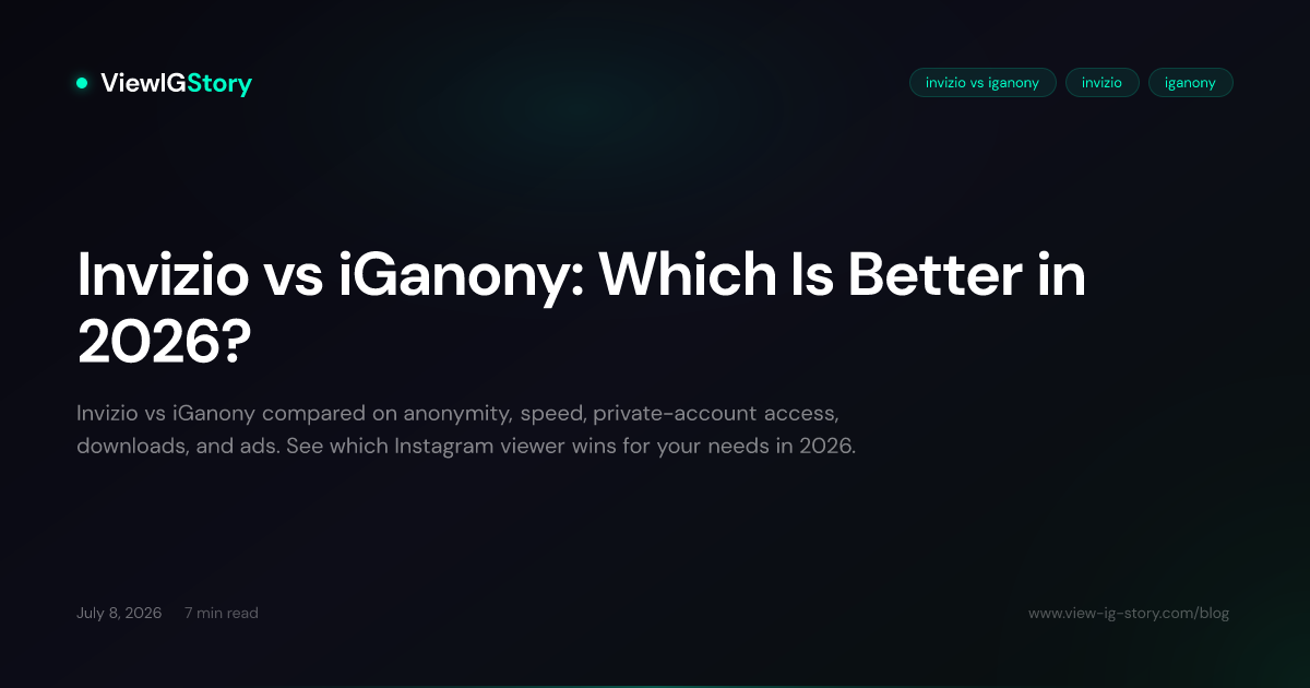 Invizio vs iGanony: Which Is Better in 2026?