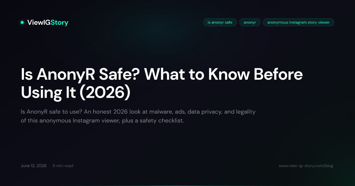 Is AnonyR Safe? What to Know Before Using It (2026)