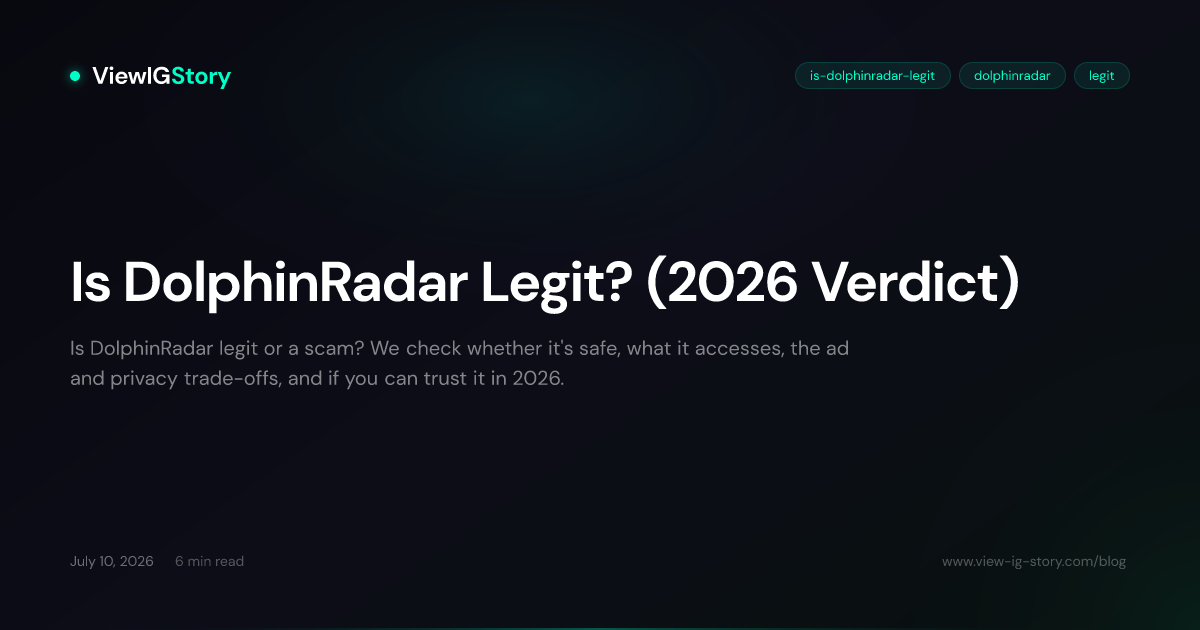 Is DolphinRadar Legit? (2026 Verdict)