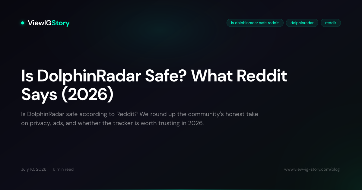 Is DolphinRadar Safe? What Reddit Says (2026)