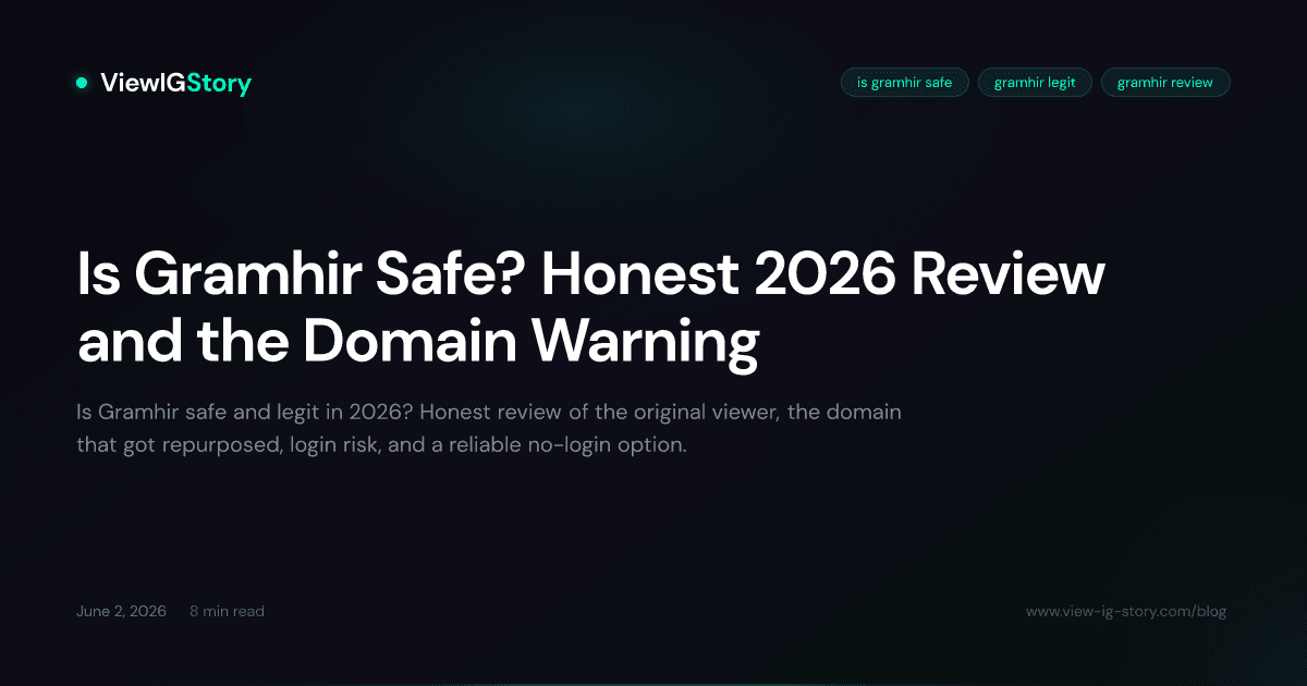 Is Gramhir Safe? Honest 2026 Review and the Domain Warning