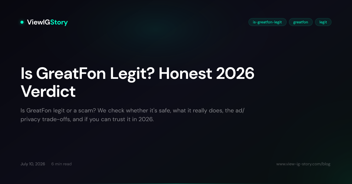 Is GreatFon Legit? Honest 2026 Verdict