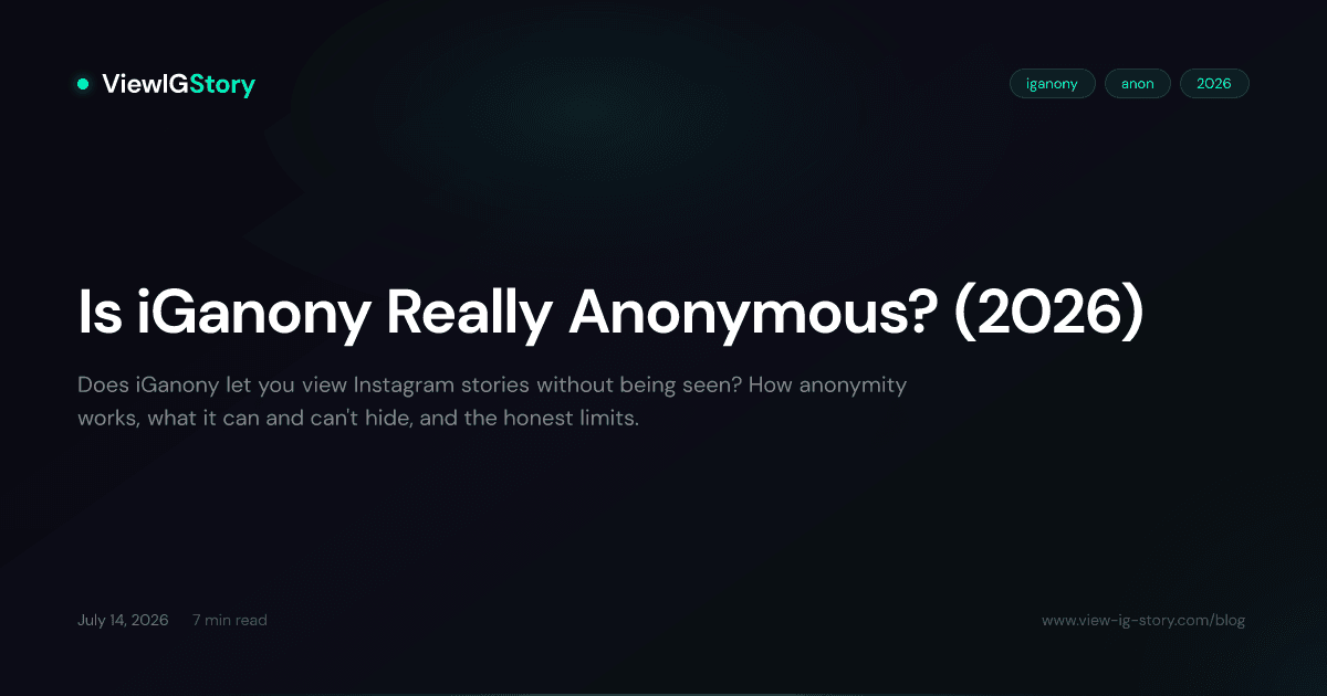 Is iGanony Really Anonymous? (2026)