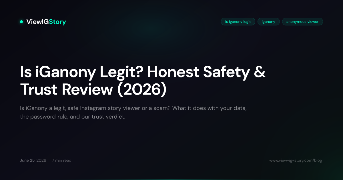 Is iGanony Legit? Honest Safety & Trust Review (2026)
