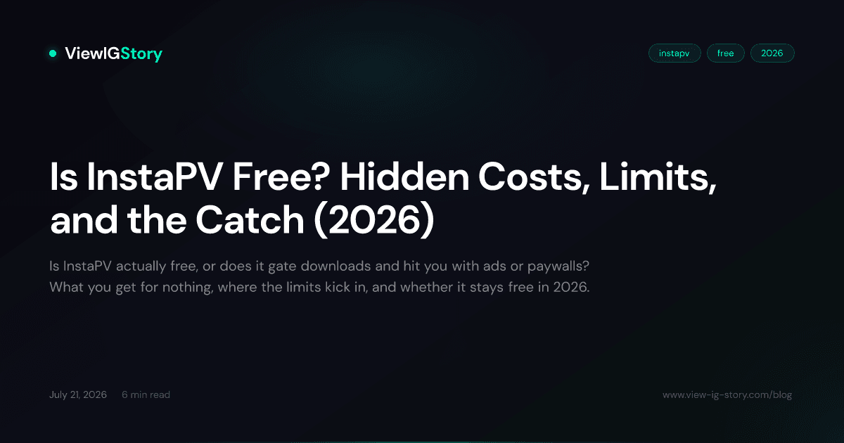 Is InstaPV Free? Hidden Costs, Limits, and the Catch (2026)