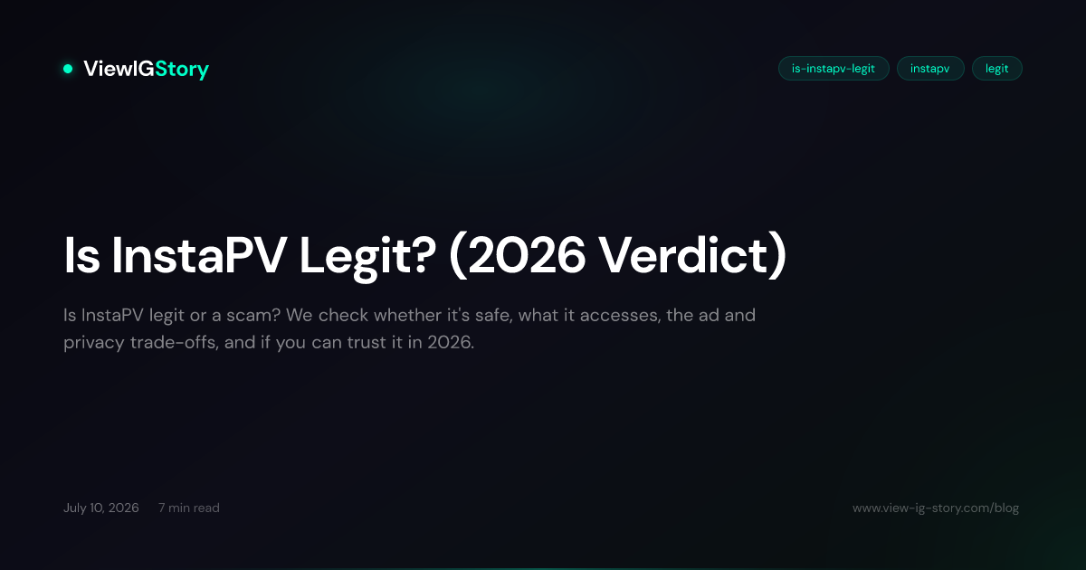 Is InstaPV Legit? (2026 Verdict)