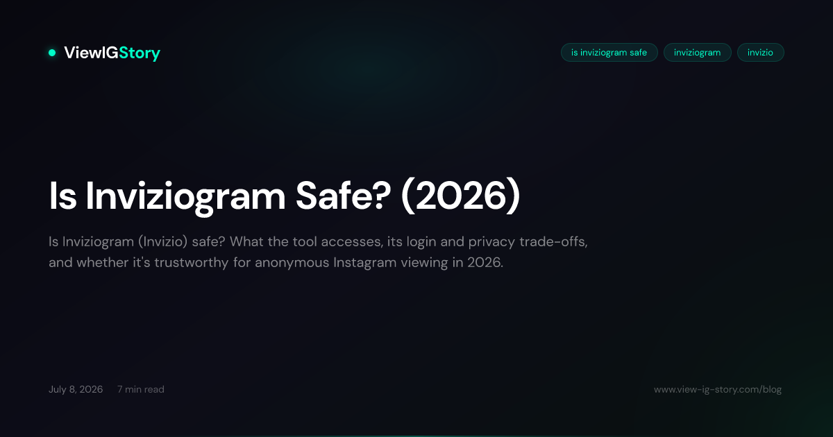 Is Inviziogram Safe? (2026)