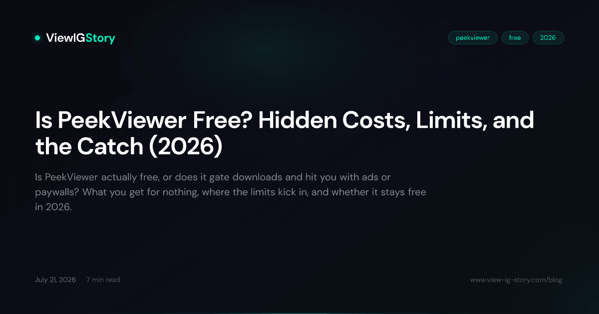 Is PeekViewer Free? Hidden Costs, Limits, and the Catch (2026)