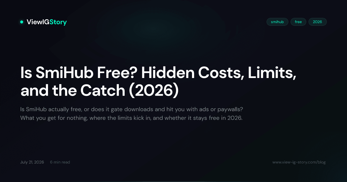 Is SmiHub Free? Hidden Costs, Limits, and the Catch (2026)