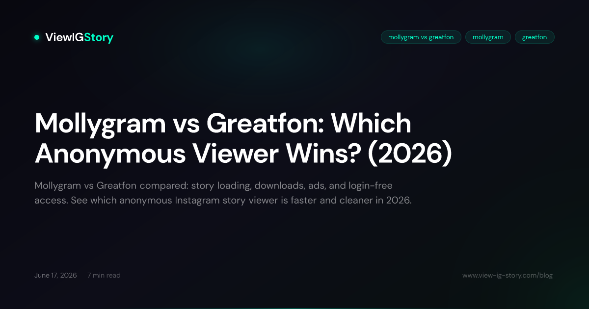 Mollygram vs Greatfon: Which Anonymous Viewer Wins? (2026)