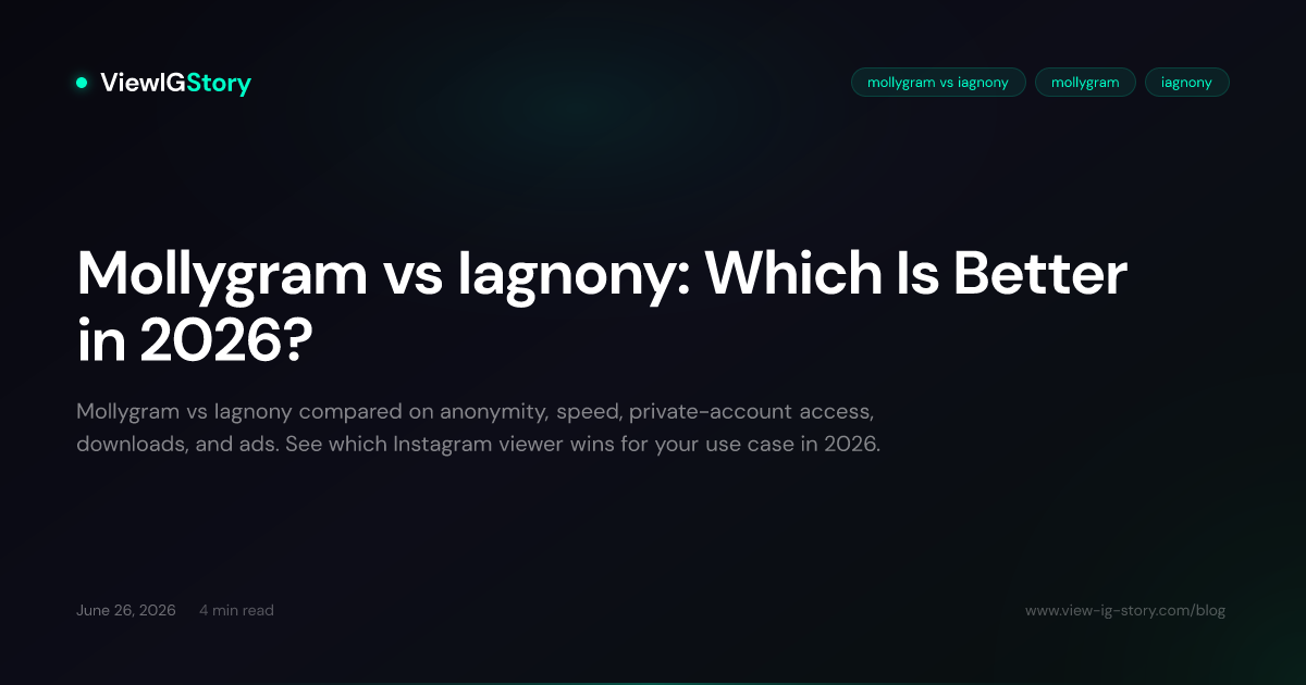 Mollygram vs Iagnony: Which Is Better in 2026?