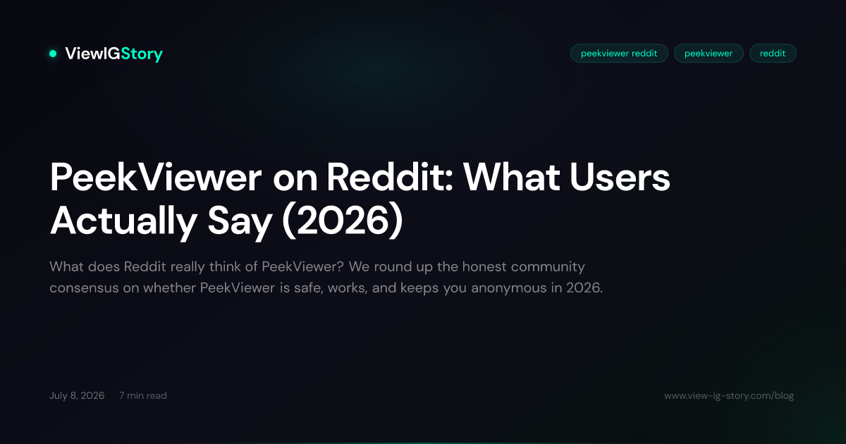 PeekViewer on Reddit: What Users Actually Say (2026)