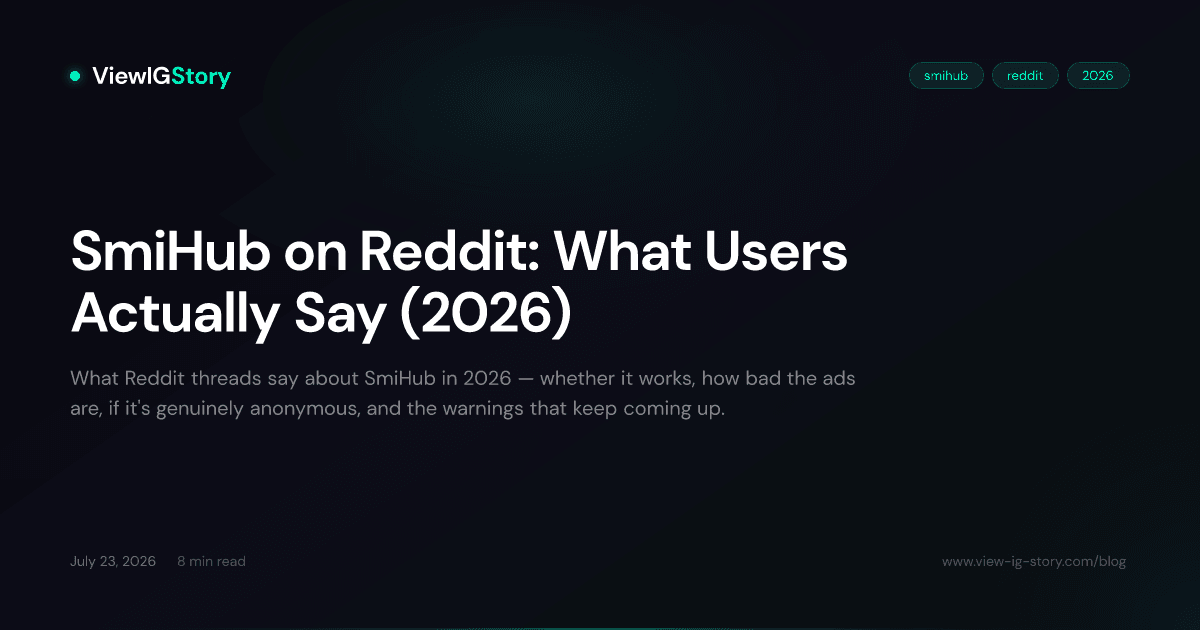 SmiHub on Reddit: What Users Actually Say (2026)