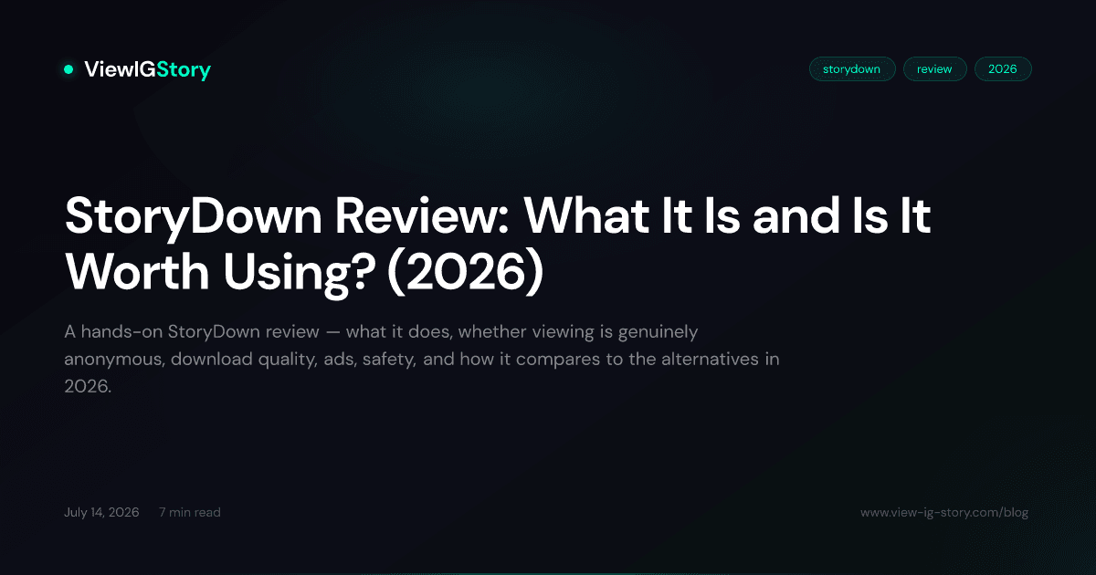 StoryDown Review: What It Is and Is It Worth Using? (2026)